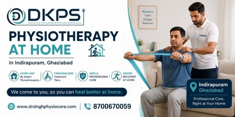 Best Physiotherapist for Home Visit in Indirapuram, Ghaziabad